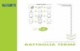 BATTAGLIA TERMEal 09/01/2016 Comune di Battaglia Terme mattina pomeriggio martedì 14.00 - 17.00 giovedì 14.00 - 17.00 sabato 9.30 - 11.00 14.00 - 17.00 Ecocentro Via A. De Gasperi