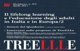 Il lifelong learning e l’educazione degli adulti in Italia e in Europ a/2 · 2013-02-21 · Il lifelong learning e l’educazione degli adulti in Italia e in Europa/2 •Sintesi