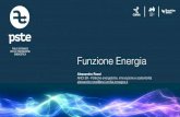 pste Funzione Energia · Griglia Funzione Energia: cinque modalità di utilizzo Attori Azioni Prossimità relazionale. VISION ORGANIZZAZIONE PIANIFICAZIONE ASP. SETTORIALI RELAZIONI