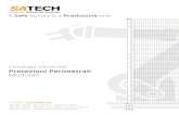 Protezioni Perimetrali Modulari · 2019-03-13 · Protezioni Perimetrali Modulari A Safe factory is a Productive one. Safety Standards EN ISO 14120 - ISO 14122-3 - EN ISO 12100-1