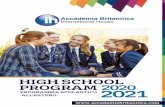 HIGH SCHOOL PROGRAM 2021 - Accademia Britannica · Luogo ideale per frequentare un trimestre o un semestre in una scuola australiana. sp sp xp xp PAG. 70 - 73 PAG. 74 - 77 PAG. 78