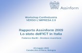 Workshop Confindustria VERSO L'IMPRESA 2 · Workshop Confindustria – VERSO L’IMPRESA 2.0 Rapporto Assinform 2009 – Lo stato dell’ICT in Italia Federico Barilli, Direttore