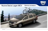 Nuova Dacia Logan MCV Gamma accessoriAccessori che permettono a Nuova Dacia Logan MCV di moltiplicare le soluzioni di trasporto. Finitura: nero goffrato. Logo Dacia. 6 Bagagliaio da
