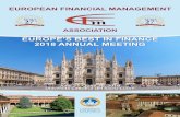 FRIENDS ANNUAL... · 2018-06-24 · June 27 – June 30, 2018 Università Cattolica del Sacro Cuore Milan, Italy ($2,500), EFMA Dear Colleagues and Friends of the European Financial