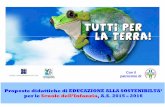 Proposte didattiche di EDUCAZIONE ALLA …...l’anno scolastico 2015/2016 con determinazione n. 7012 del 08.06.2015 della Responsabile del Servizio Istruzione della Regione Emilia-Romagna,