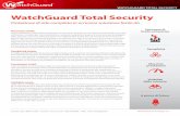 WatchGuard Total Security - Gruppo Syplus...SERVIZIO REPUTATION ENABLED DEFENSE (RED) Un servizio di verifica della reputazione basato su cloud che protegge gli utenti del web dai