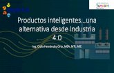 Productos inteligentes…una alternativa desde Industria 4amcdpe.org/wp-content/uploads/2018/06/Productos...empresas en México aumentar su productividad hasta en un 25%, con lo que