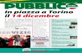 In piazza a Torino il 14 dicembre L 12.pdf · per superare la crisi e puntare all’eccellenza pag. 6 Accordo di polo alla Fondazione Don Gnocchi pag. 7 La battaglia della Cisl-Fp