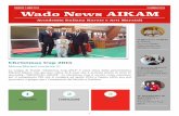 NUMERO 1 ANNO 2016 9 GENNAIO 2016 Wado News AIKAMaik-am.com/wp-content/uploads/2016/10/Notiziari2016_1.pdf · 2018-11-12 · Wado News AIKAM Accademia Italiana Karate e Arti Marziali