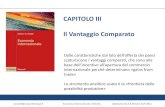 CAPITOLO III Il Vantaggio Comparatomarselli.altervista.org/pdf/EcInt_Capitolo03.pdf · Capitolo III –Il Vantaggio Comparato marselli@uniparthenope.it Economia Internazionale (ECCInt)