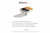 TCG - AGS Systems · 2019-05-23 · Montageanleitung Istruzioni d'assemblaggio Assembly instructions Manuel d'assemblage TCG DE IT EN FR AGS-systems GmbH/srl • I-39025 Naturns/Naturno