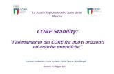 CORE CORE StabilityStability:marche.coni.it/images/marche/LEZIONE_CONI_L._Luciani.pdfEPISTEMOLOGICO DELLA MEDICINA TRADIZIONALE CINESE La MTC è un sistema medico antichissimo basato