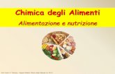 Alimentazione e nutrizione - Università di Cagliari · tipologie di alimenti per Gruppi alimentari, in modo da raggiungere anche i Livelli di Assunzione giornalieri Raccomandati