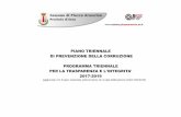 PIANO TRIENNALE DI PREVENZIONE DELLA CORRUZIONE …ww2.gazzettaamministrativa.it/opencms/export/sites... · 2017-03-10 · PREMESSA Il PTPC 2016/2018 adottato dal comune di Piazza