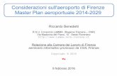 Considerazioni sull'aeroporto di Firenze Master Plan ...rls. Ambiente un progetto di massima (Master