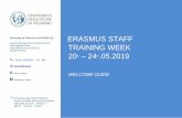 University of Palermo (I PALERMO 01) ERASMUS STAFF ... · Erasmus staff training funding at your Home Institution, where possible. Accommodation We suggest you to find an accommodation