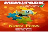 Memo Park Trademark owned by M.P. Group S.r KR IAAPA nov 2015.pdf · Trademark owned by M.P. Group S.r.l. The Serious Business of Fun. Founded in 1987, Memo Park takes care of the