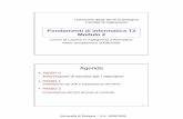 Fondamenti di Informatica T2 Modulo 2lia.deis.unibo.it/Courses/FondT2-0809-INF/lab/slides-x2/00.Lab0-Inst… · Fondamenti di Informatica T2 Modulo 2 Università degli Studi di Bologna