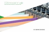 Stream · 2017-10-10 · 7 Stream C E’ una macchina da linea che lavora fino a 40 m/min. e consente di aspor-tare fino a 10 mm complessivi sui due lati. Nasce per la lavorazione