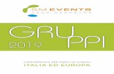 CONFIDENZIALE PER AGENTI DI VIAGGIO ITALIA ED EUROPA · completa gestione digitale dell’itinerario dei servizi prenotati con SM EVENTS. E’ scaricabile dagli stores per tutti i