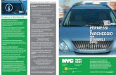 PERMESSI PARCHEGGIO DISABILI - New YorkPERMESSI DI PARCHEGGIO PER DISABILI (PPPD) L’Unità di rilascio dei permessi di parcheggio per disabili (PPPD) del Dipartimento dei Trasporti