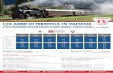 locandina 130 anni di Ferrovia in ValsesiaRomagnano Sesia Borgosesia Varallo Sesia Domenica 4 automotrice diesel ALn 772 ... 1 Possibilità di effettuare la sola corsa di andata o