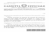 GAZZETTA UFFICIALE · 2016-07-15 · GAZZETTA UFFICIALE DELLA REPUBBLICA ITALIANA P ARTE PRIMA SI PUBBLICA TUTTI I GIORNI NON FESTIVI Spediz. abb. post. 45% - art. 2, comma 20/b L