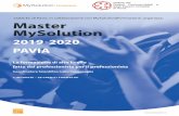 L'ODCEC di Pavia, in collaborazione con MySolution|Formazione, … · 2019-07-23 · 2 Master MySolution 2019 - 2020 7N I CONTRI 28 CREDITI FORMATIVI RELATORI DI ALTO LIVELLO TAGLIO