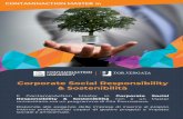 Corporate Social Responsibility & Sostenibilità · PDF file Corporate Social Responsibility & Sostenibilità Il ContaminAction Master in Corporate Social Responsibility & Sostenibilità