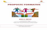 Comune di Forlì PROPOSTE FORMATIVE · multimedia Sportello di consulenza (p. 22) “Comunicare e condividere la documentazione” Centri educativi Formazione di II livello (p. 7)