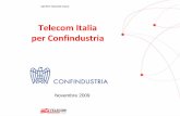 Telecom Italia per Confindustria - Assolombarda.itTelecom Italia, un outsourcing completo. Tutto su IP, facili cambi di configurazione, la stessa Soluzione segue l’evoluzione dell’azienda.