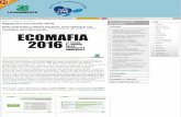 Rapporto Ecomaﬁa 2016 Ecomafia - Legambiente Campania · 2018-02-12 · ECOMAFIA 2016, Le storie e i numeri della criminalità ambientale in Italia, è edito da Edizioni Ambiente