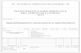 PIANO REGOLATORE PORTUALE DEL PORTO DI LIVORNO 2012 · Fig.1 Carta geologica schematica della Pianura di Pisa e dintorni (da MARRONI M. et alii; 1990). In orrispondenza dello s o