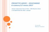 PROGETTO AIESEC - EDUCHANGE · 2017-02-07 · CHE COSA È EDUCHANGE É il progetto di AIESEC Italia che permette alle scuole di accogliere per 6 settimane studenti universitari volontari,