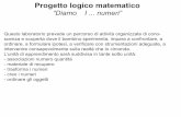 Progetto logico matematico · 2020-03-27 · Progetto logico matematico “Diamo I ... numeri” Questo laboratorio prevede un percorso di attività organizzate di cono-scenza e scoperta
