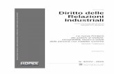 ISSN 1121-8762 Diritto delle Relazioni Industriali · tie croniche e lavoro: una rassegna ragionata della letteratura di riferimento, ADAPT University Press, 2014. (3) Per una valutazione