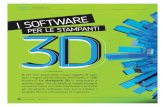 PROVE 3D - Università della Terza Età S. Donato S. Giuliano€¦ · per la progettazione in generale, quelli per lo slicing sono specifici per il processo di stampa 3D: il loro