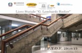 Liceo Statale G. Lombardo Radice”- 7 corsi di B2 - 2 corsi di C1 Francese (G. Restuccia, F. Scornavacca): - 5 corsi di B1 - 5 corsi di B2 Spagnolo (A. Rubicondo): - 2 corsi di B1