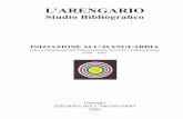 L’ARENGARIO · 2020-02-20 · 1 tavola applicata al risguardo del retro di copertina (fac-simile di una pagina olografa). Manifesto sottoscritto da Gabriele-Aldo Bertozzi, Laura