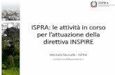 ISPRA: le attività in corso per l’attuazione della direttiva INSPIREcentrointerregionale-gis.it/ASITA_2015/ISPRA_INSPIRE... · 2018-04-10 · (L.135/2012) Per sostenere lo sviluppo