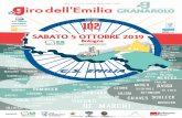 Patrocini - GS Emilia · 2019-09-06 · Gruppo Sportivo Emilia a 200 metri prima dell’arrivo, Basilica di San Luca - Tel. 3482811612 - 3482816613 ... - europa Tour. la prova è