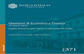 Questioni di Economia e Finanza - Banca D'Italia · 2. La recente dinamica del credito alle imprese in Italia. Alla fine del 2015 il volume di prestiti bancari alle imprese non finanziarie