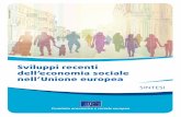 Sviluppi recenti dell’economia sociale nell’Unione europeaPrefazioni di Luca Jahier, presidente del gruppo Attività diverse del Comitato economico e sociale europeo (CESE), e