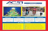 magazine - ACSI Ciclismo F C · 15 Il “Grand Prix” di ginnastica artistica 16 Ciclocross sulla neve per i giovanissimi ... reno a fare festa in famiglia, mentre ci prepariamo