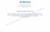 LINEE GUIDA CIG N. 11 · Come indicato dal modulo Allegato I/40 alla Deliberazione 40/2014, l’installatore che, compilando il modulo, predispone la documentazione tecnica con la