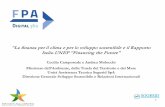“La finanza per il clima e per lo sviluppo sostenibile e il Rapporto … · 2017-06-12 · 2015: Il piano di azione della finanza per lo sviluppo (Abeba action plan), l’Agenda