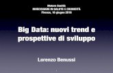Big Data: nuovi trend e - 33 The big data and analytics market will reach $125 billion worldwide in