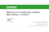 MERCATO ITALIANO DEL MOBILE MILLENNIAL vs ADULT · 2 Abbiamo analizzato, attraverso focus group e interviste individuali, lo scenario e i comportamenti di acquisito dei prodotti di