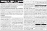 Il giornale di Pinerolo e del pinerolese - TRIBUNALE DI TORINO EX … · 2014-10-28 · Da alcuni anni, è stata atti-vata una convenzione con il Comune per il servizio gratu-ito