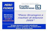 Direttore “Piano Strategico e risultati di bilancio 2005” · Dati di bilancio 2005 e Piano Strategico - presentazione alla comunità finanziaria – Milano, 29 marzo 2006 PRIVATI